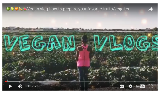 Vegan vlogs - how to prepare your favorite fruits/veggies