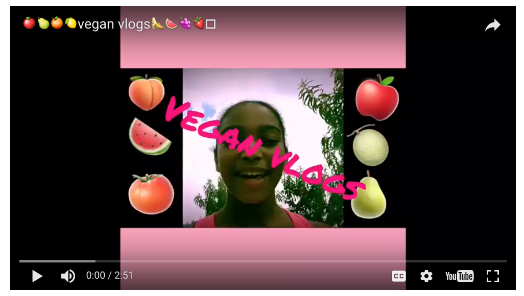 Miracle Reigns Vegan vlogs - Hand-picking fruit and vegetables from a local farm orchard